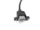 Halokny Panel Mount USB 30 Extension Cable1 ft30cm 90 Degree Up Angle USB 30 Type A Male to Type A Female with Screw Hole Panel Mount Adapter External Cable Up Angle