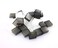 Honbay 40pcs Semitransparent Black and Clear Plastic USB Male AntiDust Plug Stopper Cap Cover
