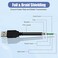 Inovat Replacement Micro USB 20 PC Computer Sync Data Power Charger Cable Cord for SanDisk Sansa Clip Zip SDMX22 MP3 Player 3Ft