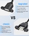 JUXINICE 2Pack USB20 Male to Female Extension Cable with Ears can be Fixed Various ChassisCabinetsPanels USB Extender WScrew nut for USB Panel Mount USB20 15FT