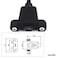 Kework 03 Meter Micro USB 5 Pin Extension Cable Left Angle Micro USB Male to Female Extender Bolt Screw Lock Mount Cable Sync Data Charging
