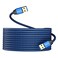 LDKCOK USB to USB Cable 15FT Durable Braided USB 30 Male to Male Type A to Type A Data Transfer Cable Compatible with Hard Drive Laptop DVD Player TV USB Hub Monitor Camera SetTop Box