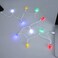 Pruvansay LED Christmas Light Phone Charger Cord USB Charging Cable Gift for Phone 14131211 ProXSXS MaxXRX8 Plus 87 Plus7s Plus6s65s5c5Pad with 10 Lights Christmas Decorations 1 White