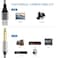 NCGGY USB to 635mm 14 inch TRS Audio Stereo Cable 66FTUSBA to 635mm Quarter inch Aux Jack Stereo Cable for Laptop WindowsAmplifier Mixer Home Theater Speaker ect