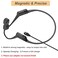Nisyctk Charging Cable for Shokz Openrun Pro Mini Aftershokz Aeropex Opencomm Magnetic Charger for Shokz Bone Conduction Headphones 33ft1m