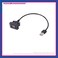 OCESTORE USB Port Panel Extension Cable Adapter Compatible with Camry RAV4 Corolla Highlander Bully Vios ALTIS USB Port Cable Car Dash Flush Mount 35 24mm