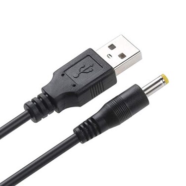 OEM1 Gaolaoz USB to DC 40mm x 17mm Power Cable Charger Compatible With Zoom H4n Pro Recorder Sony PSP 1000 2000 3000 Series Charging Cord