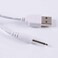 usangreen USB to 25mm DC Barrel Jack Power Charge Cable with 2 Poles Adapter 18mm for Electronic Device