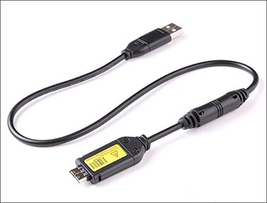 GuangMaoBo USB Cable Charger Data Cord Lead for SUCC3 Succ5 Samsung Digimax CamerasSH100TL100ST50TL105ST60TL110TL205 PL100TL210PL150TL9NV9ST65WB500WB5000WB650WP10 Digital Camera Cable