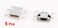 uxcell 5 Pcs Mini Micro USB Type B Female Solder Plug Socket 180 Degree 5Pin SMT Jack Connector Repair Replacement