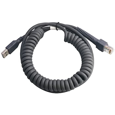 VOTTAN LS2208SR LS3408 LS1203 LS4208 DS3408HD USB to RJ45 USB Cable for Symbol Zebra Barcode Scanner 3M 9FT Coiled USB Port