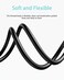 WindSwallow Fast Charger for Wireless Bluetooth Sports Earbuds Earphone Headphone Gaming Headset Speaker Compatible with Bose Beats Sony JBL Sennheiser Cable Charging Cord USBMicro 5ft