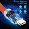 WLGQ Geek Industrial Style Handmade Custom USB C to C PD100W SkinFriendly Liquid Silicone Material Fast Charging Cable USBC Interface Device Universal Charging Cable Orange 33Ft