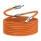 WLGQ Geek Industrial Style Handmade Custom USB C to C PD100W SkinFriendly Liquid Silicone Material Fast Charging Cable USBC Interface Device Universal Charging Cable Orange 33Ft