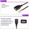 XMSJSIY USB 20 Female Pigtail Cable Extension Power Cable 22AWG 5V 3A USB A Socket to 2 Pin Bare Wire Open End Connector for DIY2 Pcs 1M