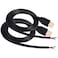 XMSJSIY USB 20 Male Bare Cable Pigtail Open End Extension Cables 5V 3A Power Charge Wires DIY Connector Replacement Cable Cord 18AWG 2pcs 05M