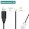 XMSJSIY USB 20 Male Bare Cable Pigtail Open End Extension Cables 5V 3A Power Charge Wires DIY Connector Replacement Cable Cord 18AWG 2pcs 05M