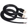 XMSJSIY USB 20 Male Bare Cable Pigtail Open End Extension Cables 5V 3A Power Charge Wires DIY Connector Replacement Cable Cord 18AWG 2pcs 1M