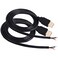 XMSJSIY USB 20 Male Bare Cable Pigtail Open End Extension Cables 5V 3A Power Charge Wires DIY Connector Replacement Cable Cord 18AWG 2pcs 1M