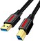 Yeung Qee USB 30 Cable A Male to B Male 10 ftSuperspeed USB 30 Type A to B Male Cable Compatible with PrintersDocking StationExternal Hard DriversScannerUSB Hub and More Devices 10FT3M