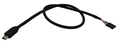 zdyCGTime 50CM Mini USB 5pin Male to 1x 5Pin Female 01 USB Header PCB Motherboard Cable