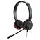 Jabra Evolve 30 II 2025 Edition Wired DualEar Headset with Mic for Work 35mm Jack or USBAUSBC Connectivity with NoiseCancelling Microphone Microsoft Teams Certified Call Control Black