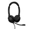 Jabra Evolve2 30 SE 2025 Version Wired DualEar Headset with Microphone for Work Computer Headset New USBA and USBC Cable Goes with All Online Meeting Platforms Black