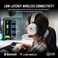Corsair HS65 Wireless Multiplatform Gaming Headset with Bluetooth Dolby Audio 71 OmniDirectional Microphone iCUE Compatible PC Mac PS5 PS4 Mobile White