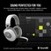 Corsair HS65 Wireless Multiplatform Gaming Headset with Bluetooth Dolby Audio 71 OmniDirectional Microphone iCUE Compatible PC Mac PS5 PS4 Mobile White