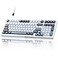 KEMOVE K98SE Mechanical Gaming Keyboard 98 Keys LED Backlit Programmable Keyboard 96 Wired Computer Keyboard with Double Sound Dampening Foam Prelubed Blue Switch