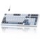 KEMOVE K98SE Mechanical Gaming Keyboard 98 Keys LED Backlit Programmable Keyboard 96 Wired Computer Keyboard with Double Sound Dampening Foam Prelubed Blue Switch