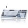 KEMOVE K98SE Mechanical Gaming Keyboard 98 Keys LED Backlit Programmable Keyboard 96 Wired Computer Keyboard with Double Sound Dampening Foam Prelubed Blue Switch