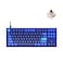Keychron Q3 QMKVIA Wired Custom Mechanical Keyboard Full Aluminum Tenkeyless Layout Programmable Macro with Hotswappable Gateron G Pro Brown Switch Compatible with Mac Windows Linux Blue