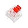 outemu Red Switches 65Pack 3 Pin Key Switches Cherry MX Equivalent DIY Replaceable Switches for Mechanical Keyboard 45gf LinearRGBDustproof