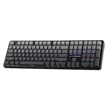 EPOMAKER Aula F108 Wireless Gaming Keyboard Full Size Mechanical Keyboard with 4000mAh Battery 108 HotSwappable and Programmable Keys RGB Backlight for MacPCAndroid Black Gradient