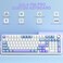AULA F99 Pro Wireless Mechanical Keyboard with KnobCreamy SoundTriMode BT50USBC24GHz Hot Swappable KeyboardGasket StructureRGB Backlit Computer Gaming Keyboards