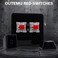 BTXETUEL NONO OSU keypad 2Key Red axis Gaming USB KeyboardHotswap Mechanical KeyboardMini Mechanica RGB keypad for macros and Rhythm Games