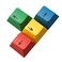 Kelendle 4 Pcs Personalized Colorful PBT Cherry Profile Gaming Keycaps Replacement for Mechanical Keyboard MX Switch RGBY Arrows