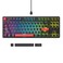 Keychron C3 Pro QMKVIA Custom Mechanical Keyboard 8000 Polling Rate Hot Swappable Programmable 87 Keys Compact TKL Layout Gasket Mount RGB Backlight Wired Gaming Keyboard with Super Red Switches