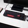 Keychron C3 Pro QMKVIA Custom Mechanical Keyboard 8000 Polling Rate Hot Swappable Programmable 87 Keys Compact TKL Layout Gasket Mount RGB Backlight Wired Gaming Keyboard with Super Red Switches