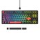 Keychron C3 Pro QMKVIA Custom Mechanical Keyboard 8000 Polling Rate Hot Swappable Programmable 87 Keys Compact TKL Layout Gasket Mount RGB Backlight Wired Gaming Keyboard with Super Red Switches