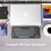 Keychron K2 75 Layout RGB Bluetooth Wireless Mechanical Keyboard with Super Red SwitchAnti GhostingNKey Rollover Compact 84 Keys USB Wired Gaming Keyboard for Mac WindowsVersion 2