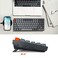 Keychron K2 75 Layout RGB Bluetooth Wireless Mechanical Keyboard with Super Red SwitchAnti GhostingNKey Rollover Compact 84 Keys USB Wired Gaming Keyboard for Mac WindowsVersion 2