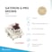 Ranked Pack of Gateron ks9 G PRO Switches for Mechanical Gaming Keyboards Plate Mounted Pre Lubed Gateron PRO Brown 10 Pcs
