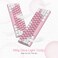 Redragon K617 Fizz 60 Wired RGB Gaming Keyboard 61 Keys HotSwap Compact Mechanical Keyboard wWhite and Pink Color Keycaps Linear Red Switch Pro DriverSoftware Supported