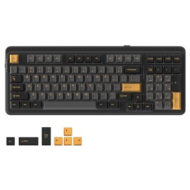 DAREU EK98pro Wireless Mechanical Keyboard96 Creamy Gaming Keyboard with Number PadTriMode BT24GHzUSBCPrelubed Linear SwitchesGasket StructureHot Swappable CustomBacklit for WinMac