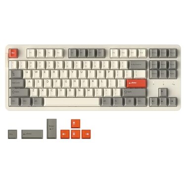 DAREU EK87PRO 80 Wireless Mechanical Gaming KeyboardTKL TriMode RGB Keyboard with HotSwappablePBT KeycapsGasket Mount6Layer Padding for WinMac