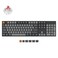 Keychron K10 Full Size 104 Keys Bluetooth WirelessUSB Wired Mechanical Gaming Keyboard for Mac with Super Red SwitchRGB BacklightMultitasking Computer Keyboard for Windows Aluminum Frame