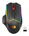 Redragon Wireless Gaming Mouse TriMode 24GBluetoothUSBC 7 Programmable Buttons Tactile Rapid Fire Key 8000 DPI RGB Ergonomic Mouse for PC Windows Gaming Work M814