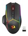 Redragon Wireless Gaming Mouse TriMode 24GBluetoothUSBC 7 Programmable Buttons Tactile Rapid Fire Key 8000 DPI RGB Ergonomic Mouse for PC Windows Gaming Work M814